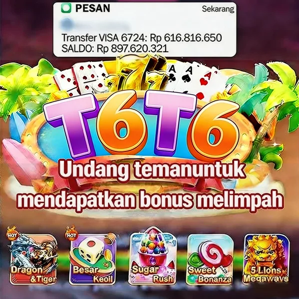 T6T6 Slot Anti Rungkad Indonesia